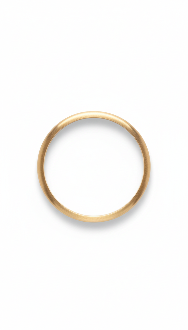 Bold Cuff Bracelet with Matte Finish